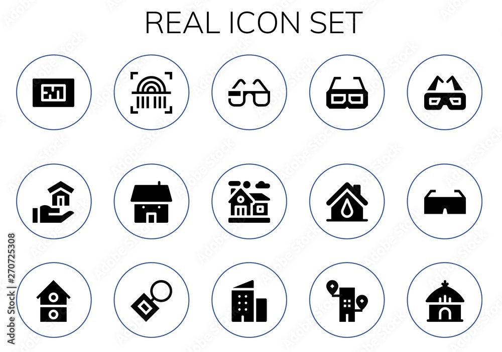 real icon set real icon set