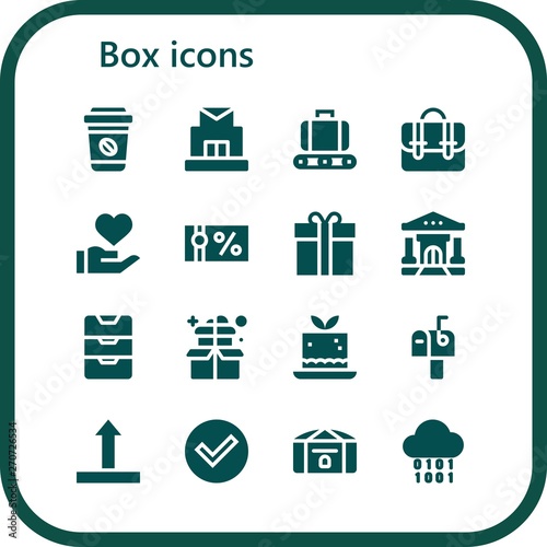 box icon set