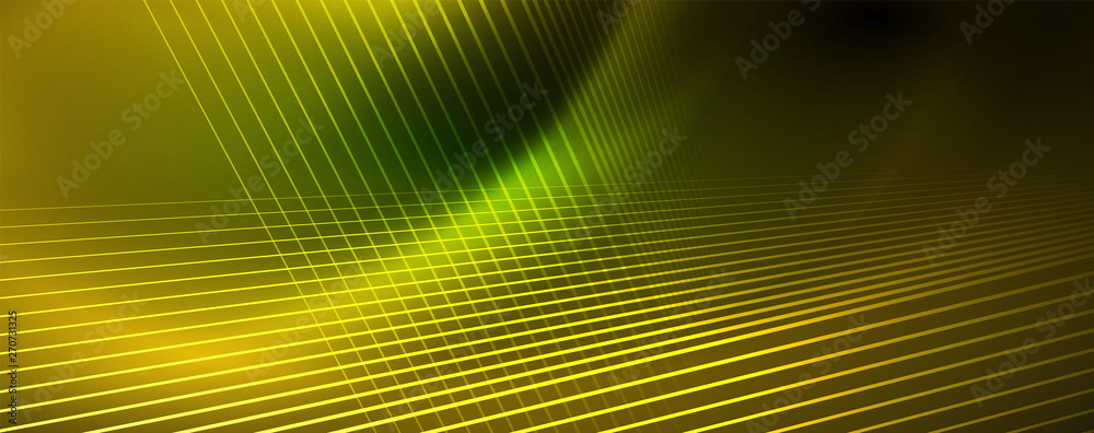Vector neon light lines concept, abstract background Vector neon light lines concept, abstract background