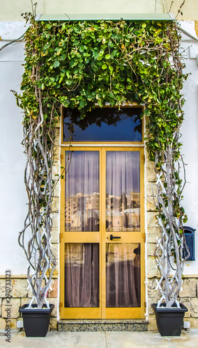 Beautiful narrow streets in Malta photo