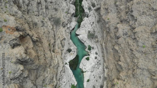 Wallpaper Mural aerial of canyon in oman with river Torontodigital.ca