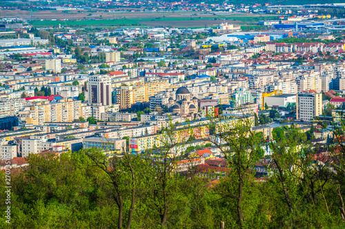 Deva city view, Romania