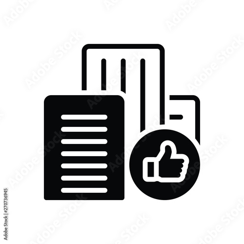 Black solid icon for occupying accessible