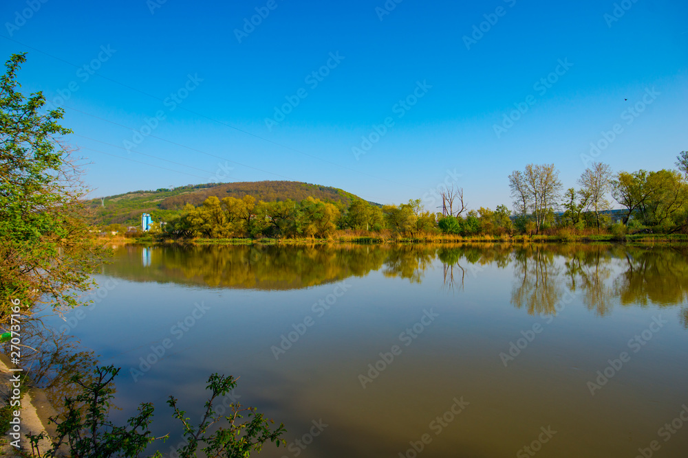 Springtime near the river