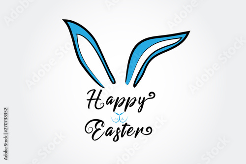 Happy Easter holiday background