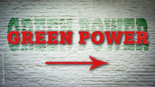 Street Sign to Green Power