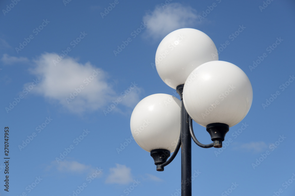 lamp balloon in the sky