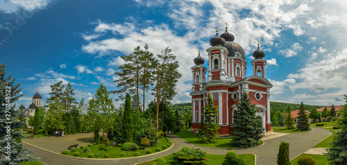 Historic Ortodox Monastery Curchi, Moldova photo
