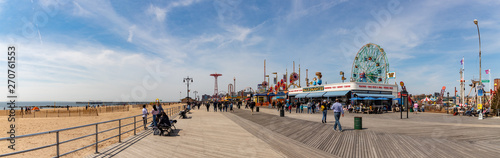 Obraz na płótnie Coney Island X w salonie