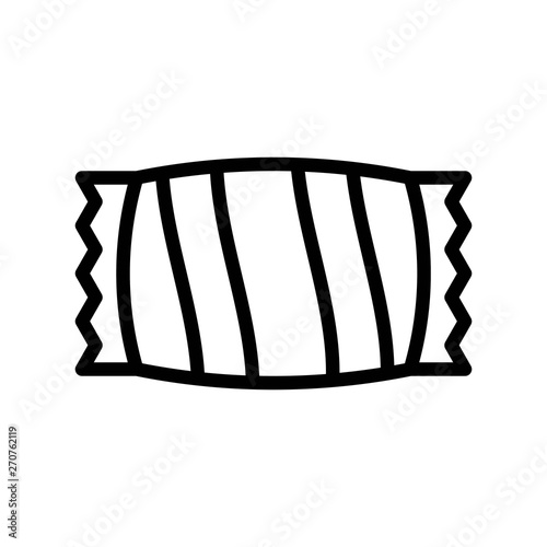 Candy vector illustration, Isolated line stye icon