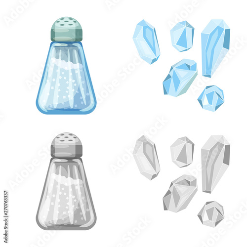 Vector design of cooking and sea icon. Collection of cooking and baking   vector icon for stock.