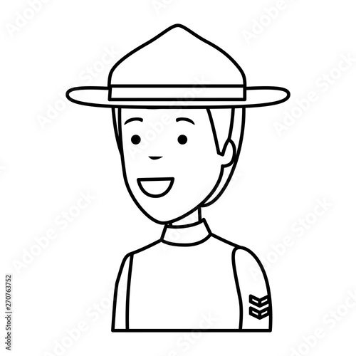 canadian officer ranger avatar character