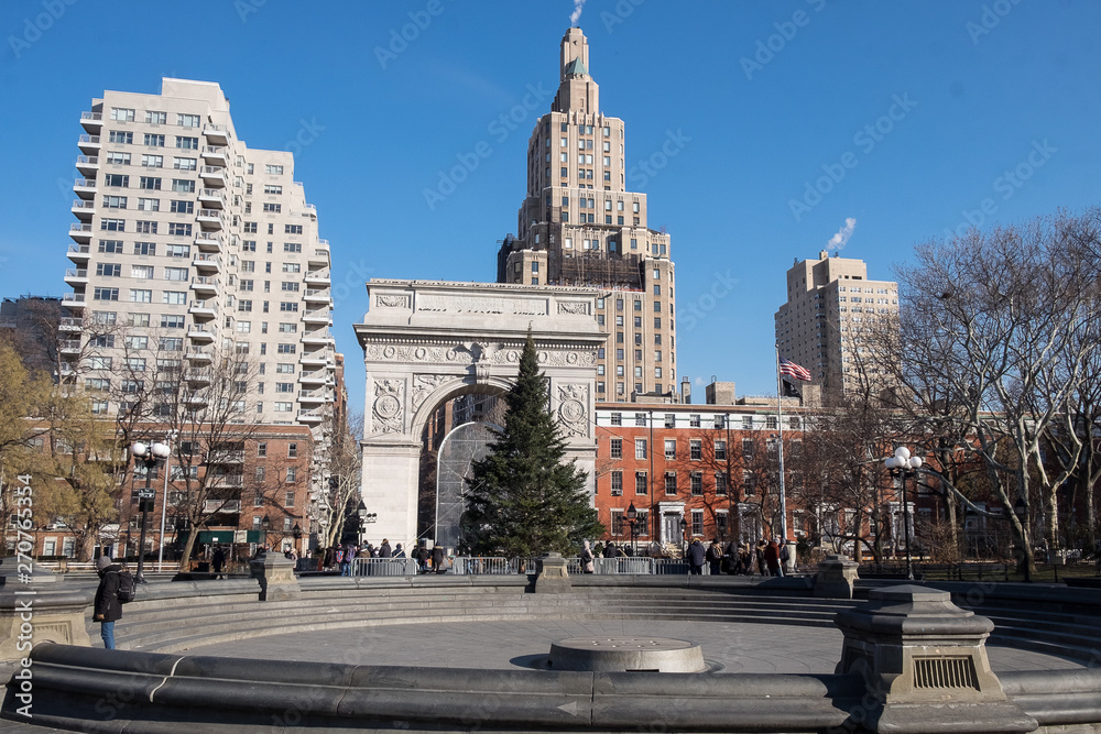 New York city, Washington square New York city, Washington square