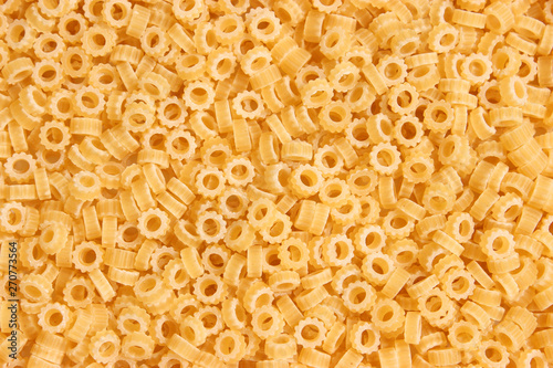 Italian pasta background close up.
