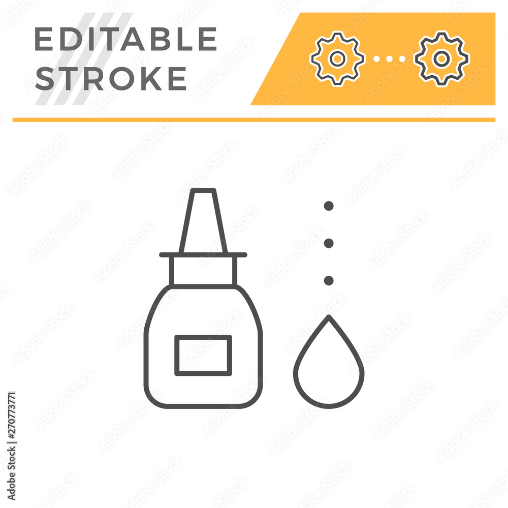 Drops editable stroke line icon Drops editable stroke line icon