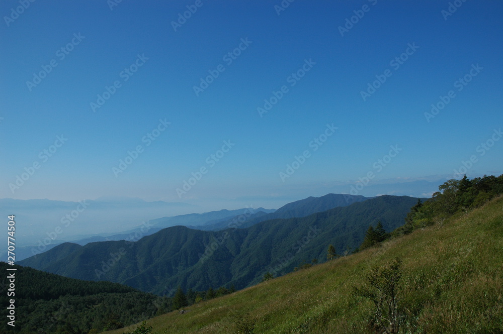 Naklejka premium 登山