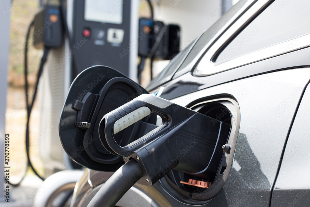 electric vehicle charging station. EV electric vehicle charging station. EV