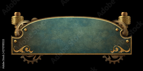 Steampunk banner
