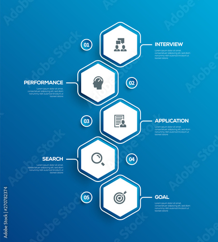 JOB SEARCH INFOGRAPHIC DESIGN