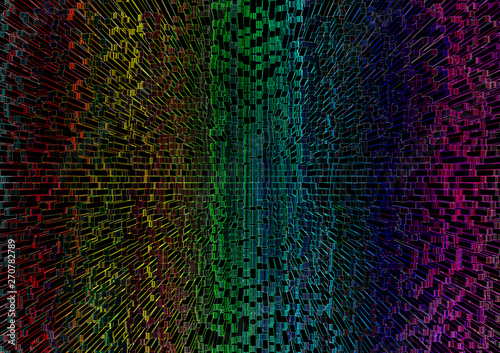 clored shaping technology abstract background