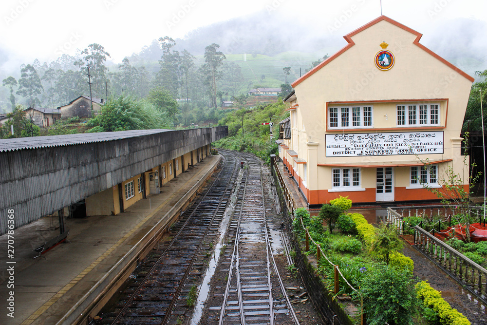 Nuwara Eliya, Sri Lanka - railway station