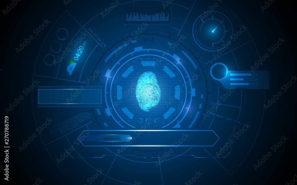 hud ui interface artificial intelligence template concept background hud ui interface artificial intelligence template concept background