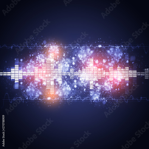 Wallpaper Mural blast of light music in party Torontodigital.ca