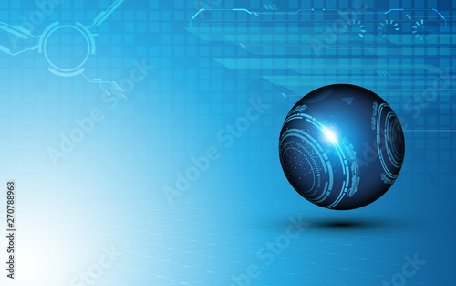 global telecommunication sci fi futuristic concept background