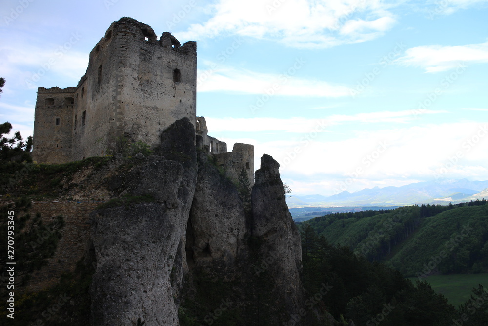 Lietava castle, Žilina district, Slovakia