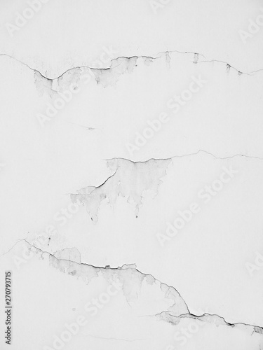 white wall with crack texture background