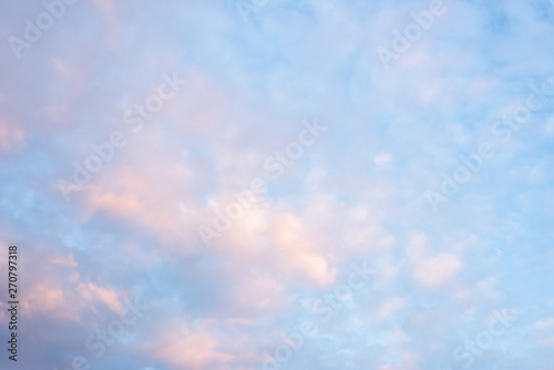 background of sunset clouds on heaven