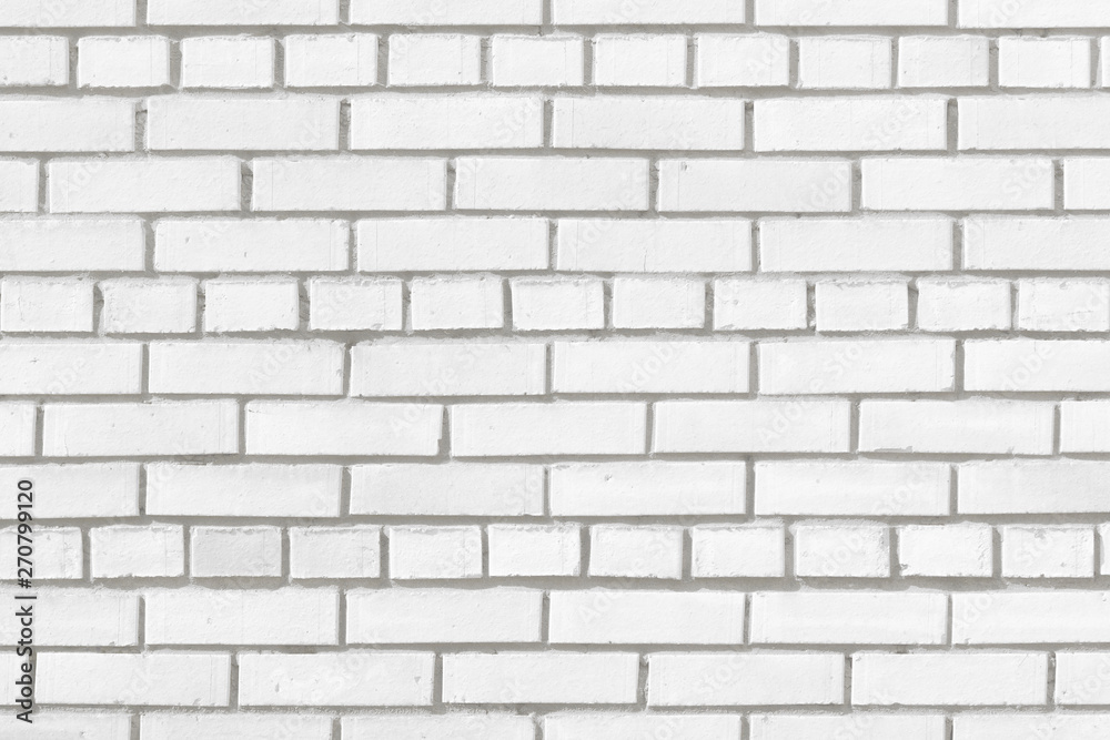 Paper white brick wall texture for background