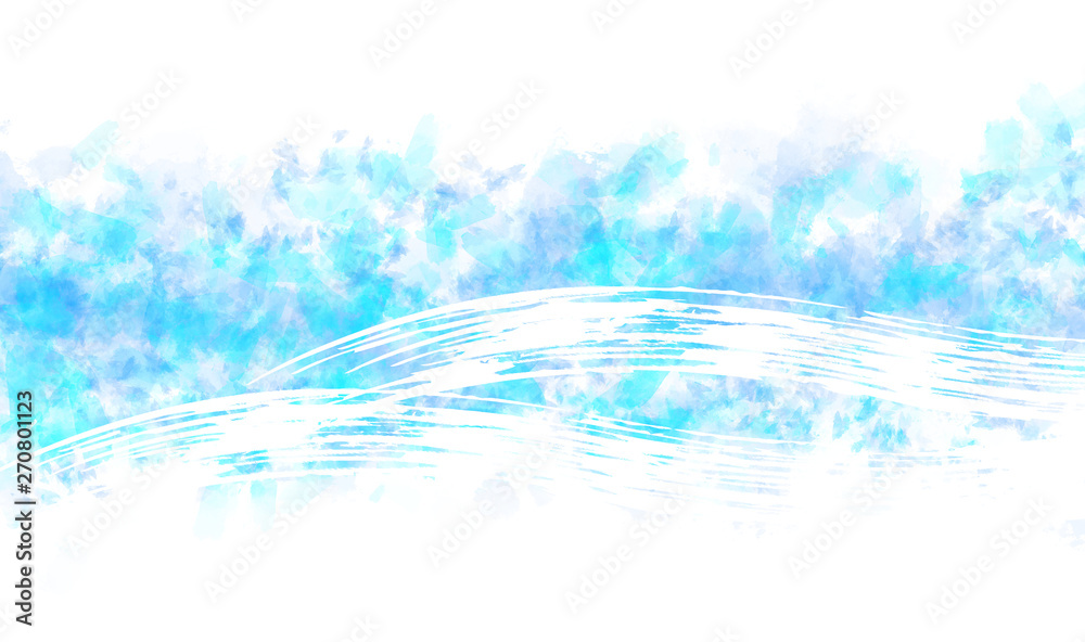 新緑と川の流れ 水彩タッチの背景 Stock Illustration Adobe Stock 新緑と川の流れ 水彩タッチの背景 Stock Illustration Adobe Stock