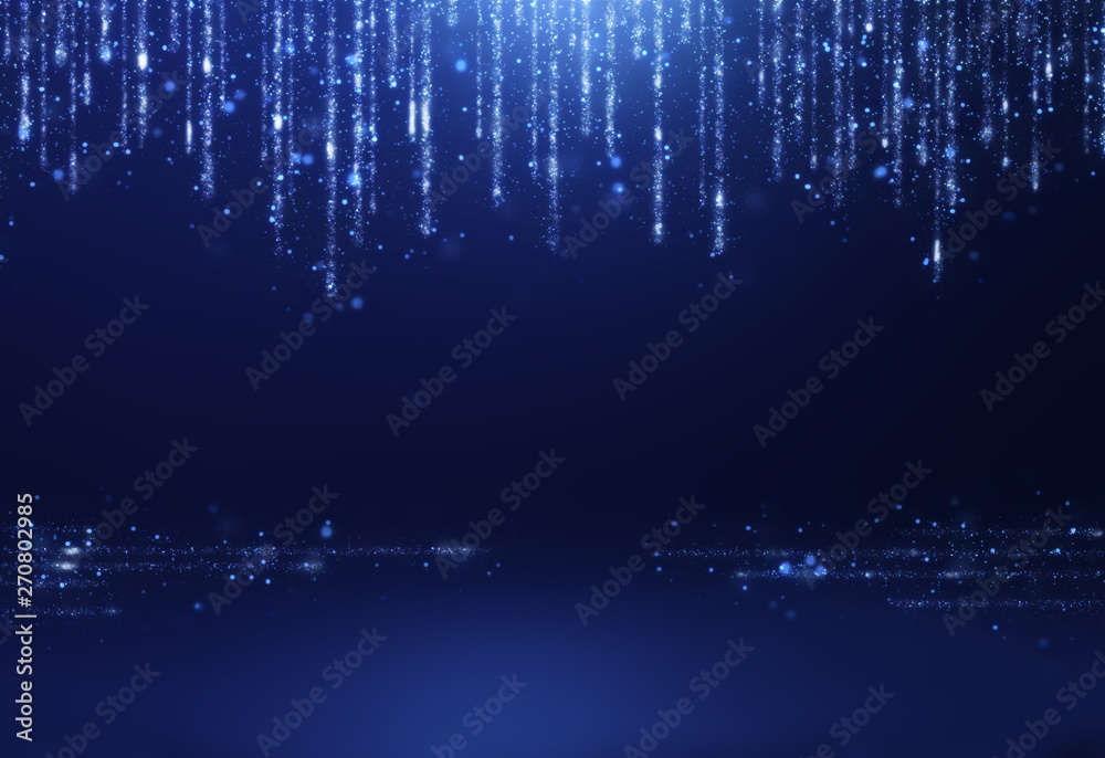 abstract dark concentrate floor scene with mist or fog, spotlight, glitter light bokeh for display abstract dark concentrate floor scene with mist or fog, spotlight, glitter light bokeh for display