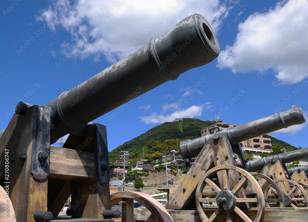 【山口県下関市 観光名所】源平合戦の長州砲