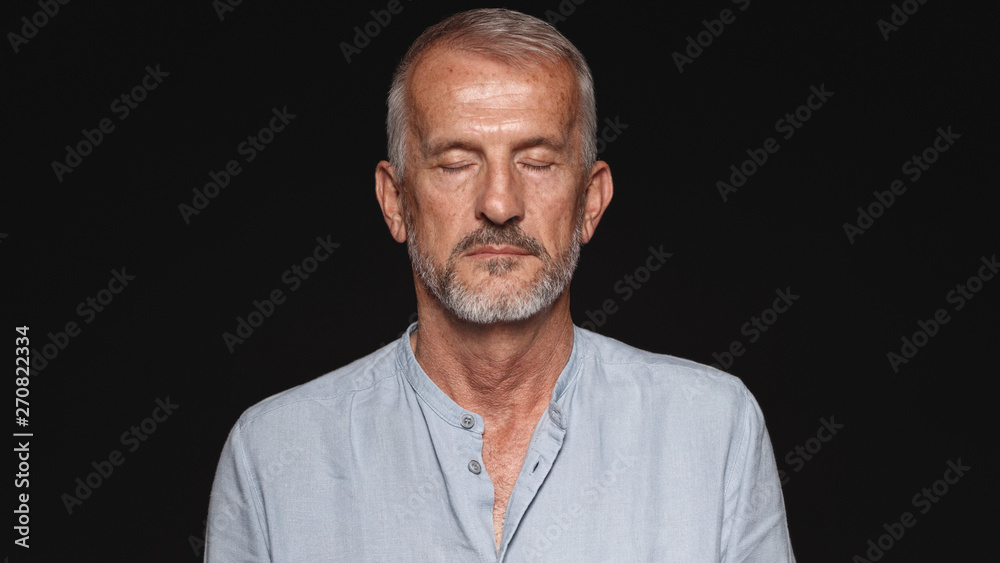 Portrait of a senior man Portrait of a senior man
