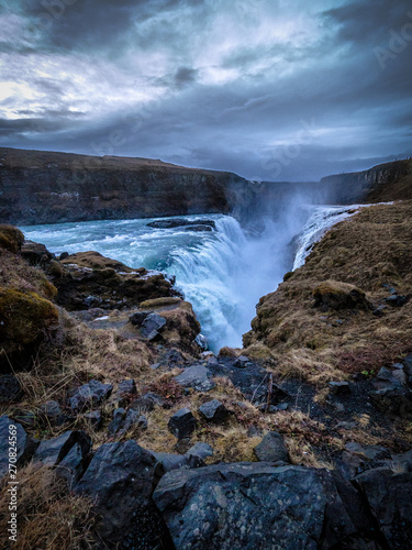 Waterfall Opening in Iceland © Moryl