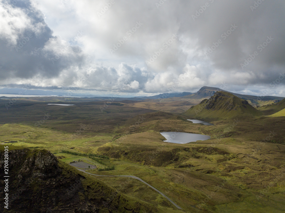 Isle of Skye Schottland aus der Luft