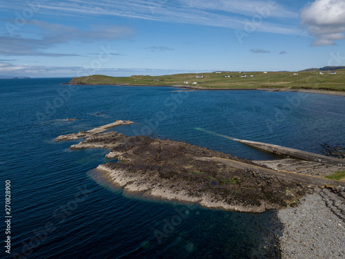 Isle of Skye Schottland aus der Luft photo