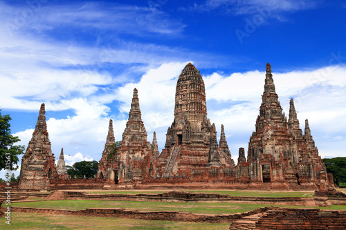 ancient pagoda in ayutthaya thailand