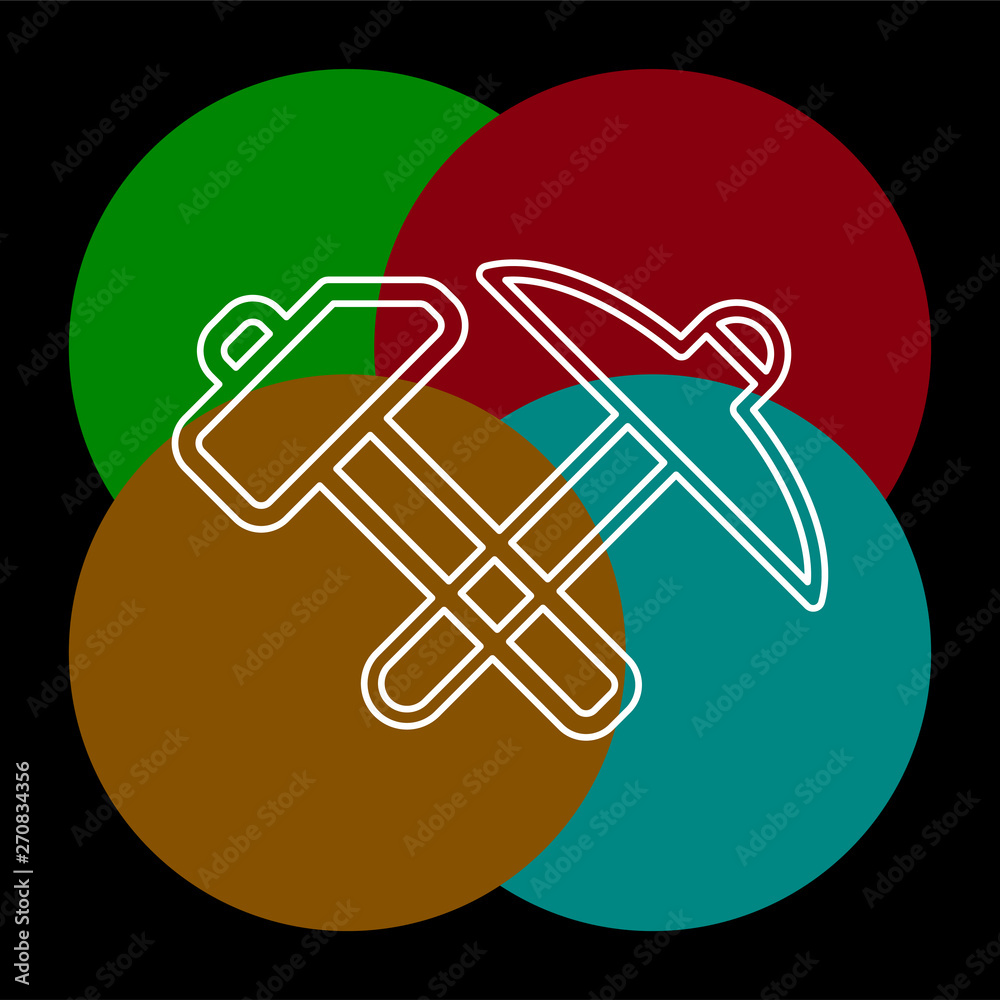 vector repair tool symbol carpentry work equipment vector repair tool symbol carpentry work equipment