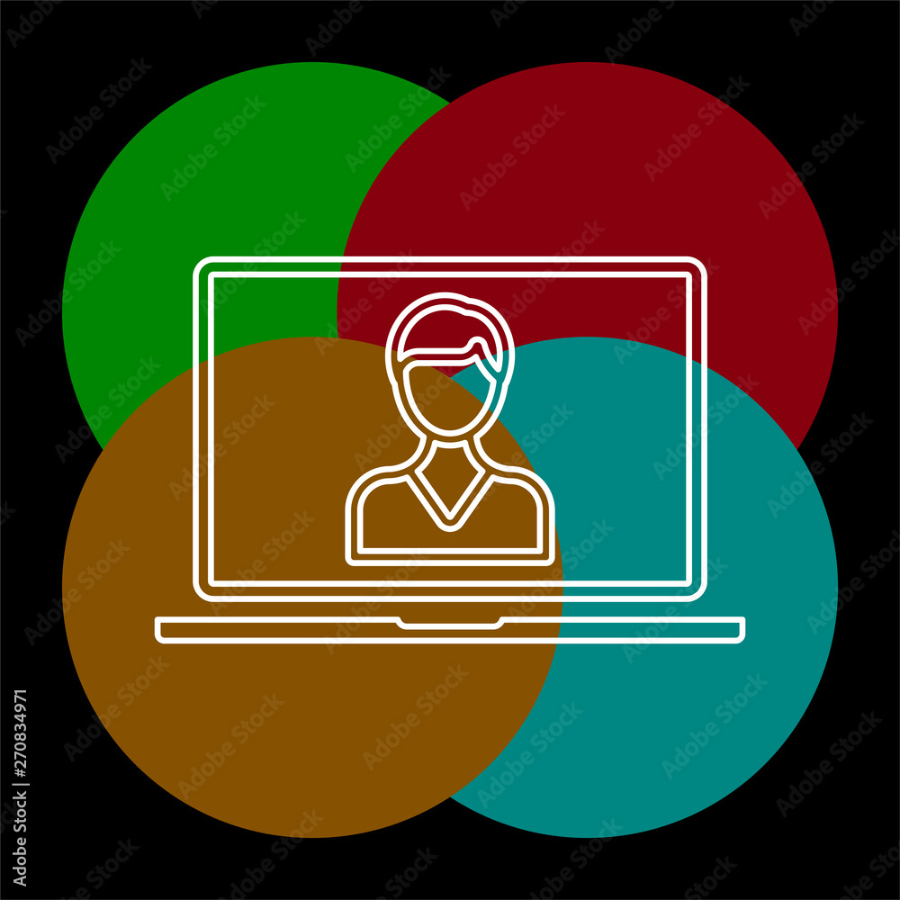 Online Training icon. element illustration. Online Training icon. element illustration.