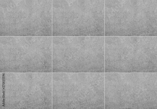 tiled wall background , grey stone / concrete texture -