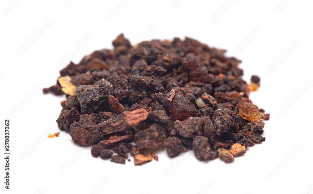Pile of Myrrh Isolated on a White Background