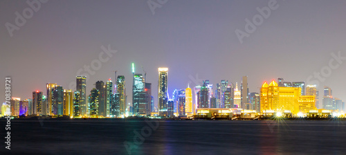 West Bay area of Doha, Qatar