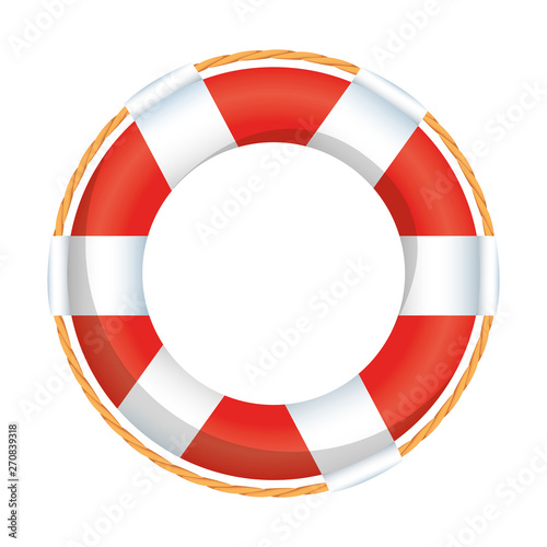 float lifeguard maritime isolated icon