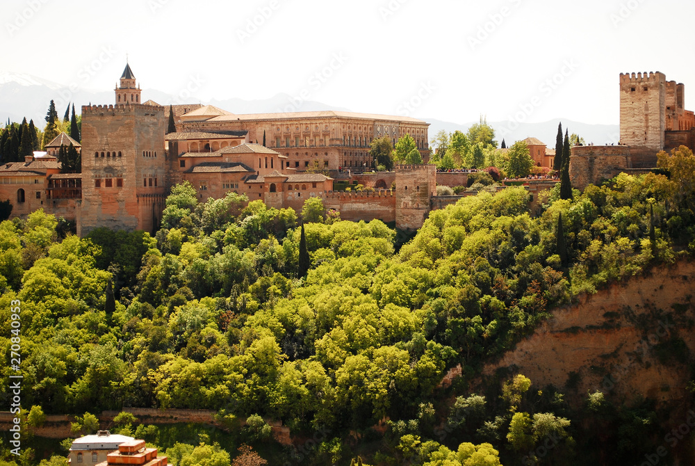 the beautiful Granada in Andalusia
