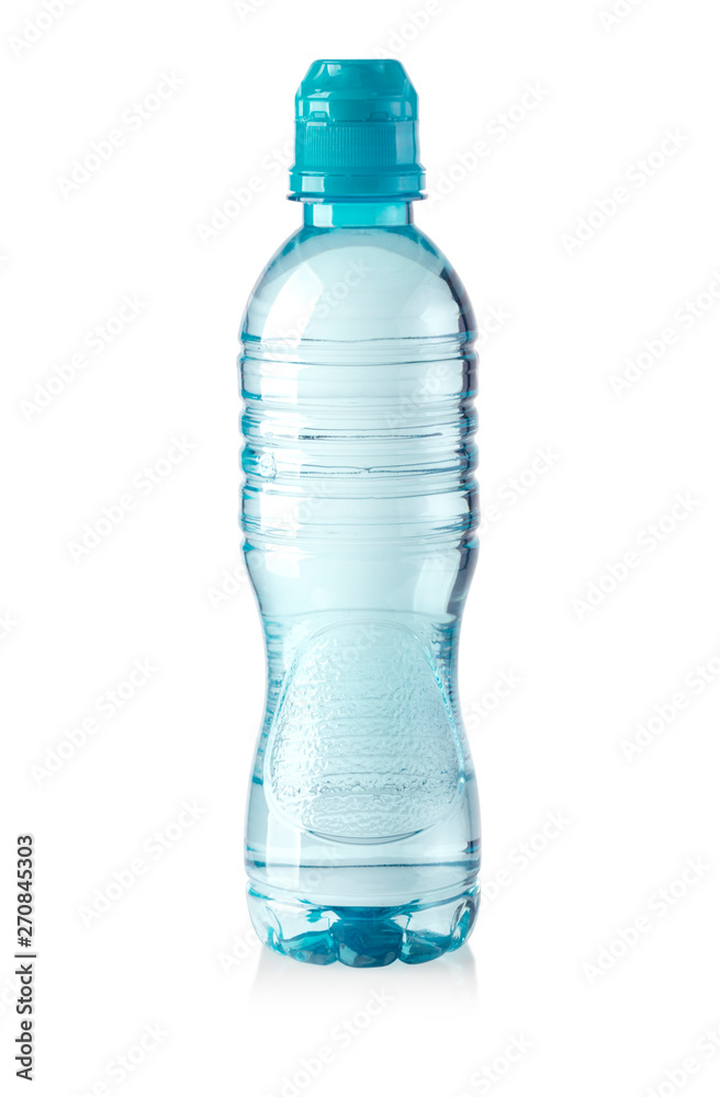 plastic water bottle
