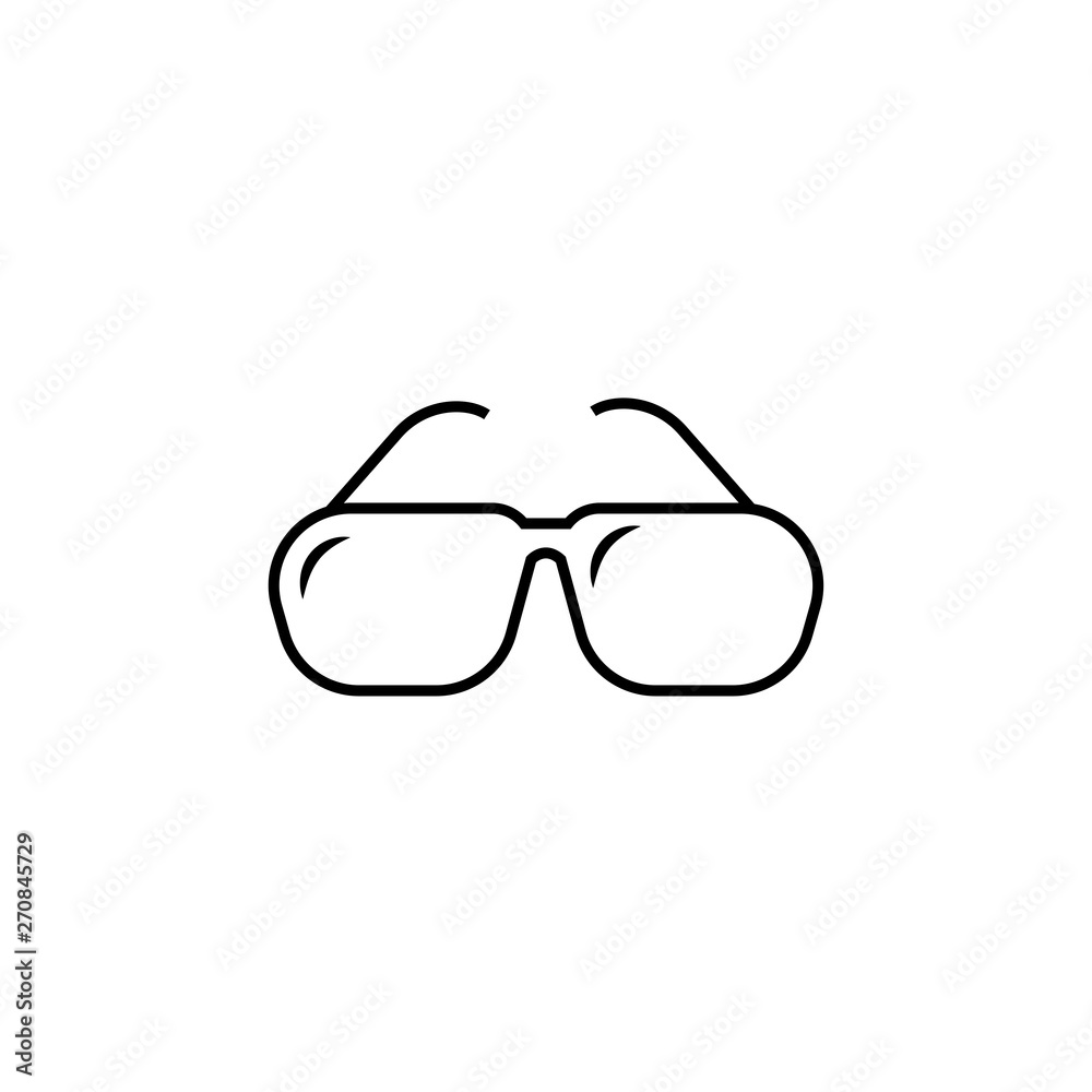 Sunglasses Icon vector sign symbol for design Sunglasses Icon vector sign symbol for design