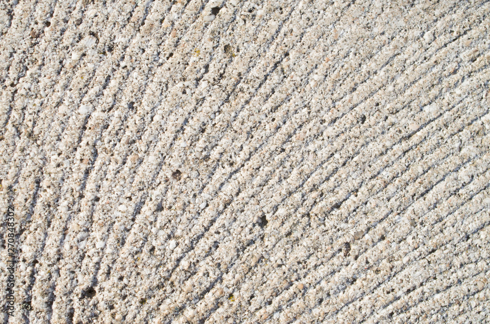 Processed stone conglomerate with lines Processed stone conglomerate with lines